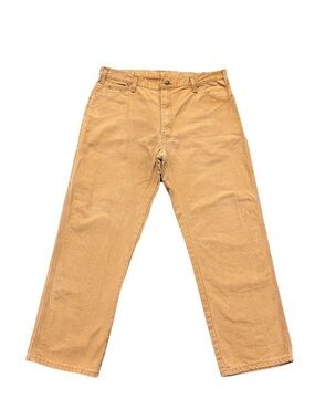 Dickies Carpenter Pants Mens 32x30 Brown Duck Canvas